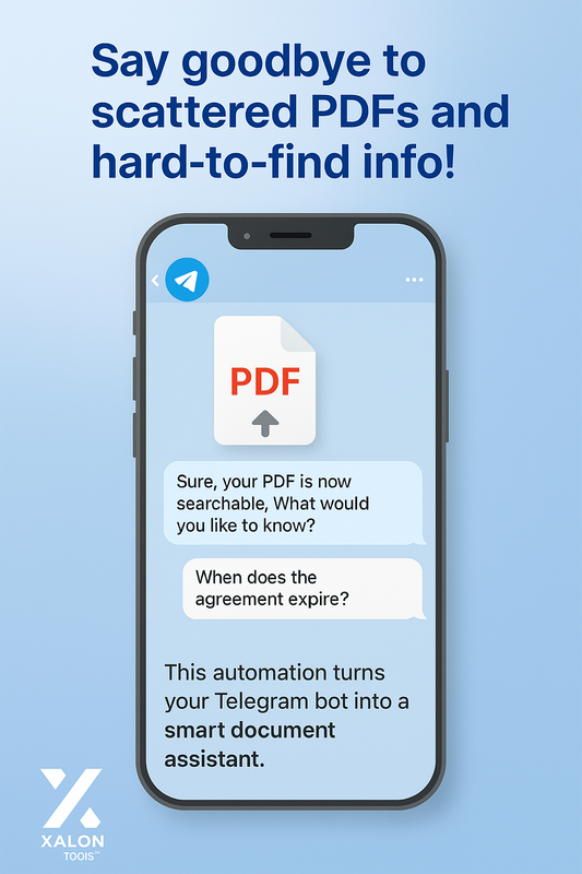 Document Q&A Chatbot with Gemini AI and Supabase Vector Search for Telegram