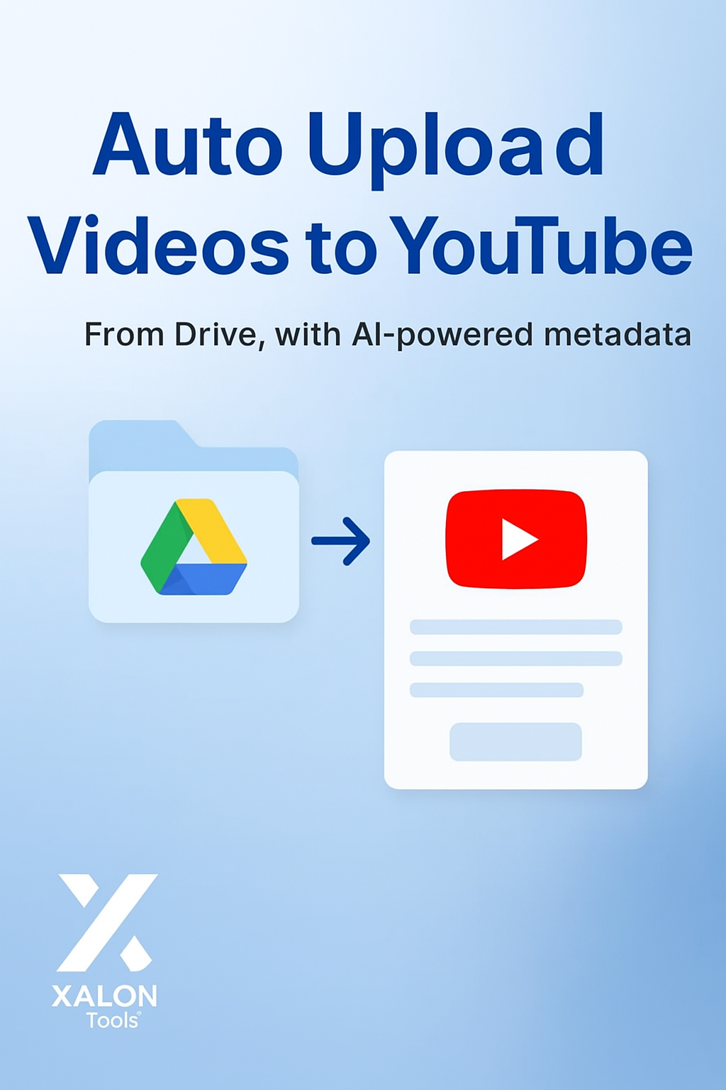 Automate YouTube Uploads with AI-Generated Metadata from Google Drive