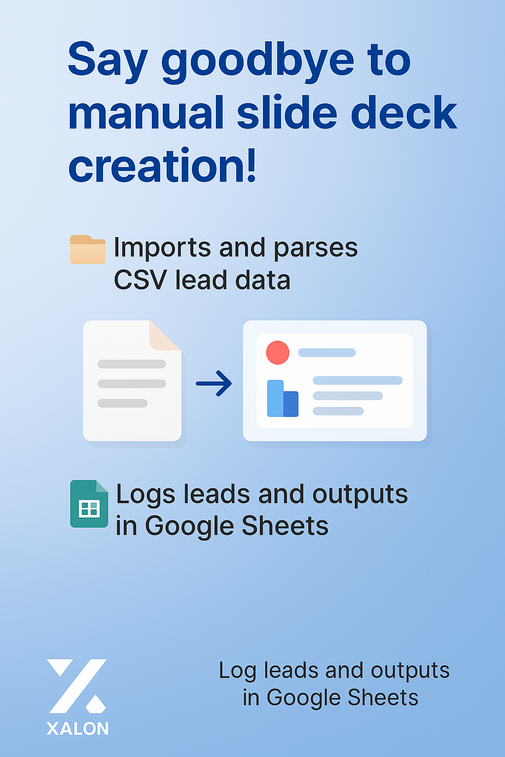 Create Customized Google Slides Presentations from CSV Data for Cold Outreach