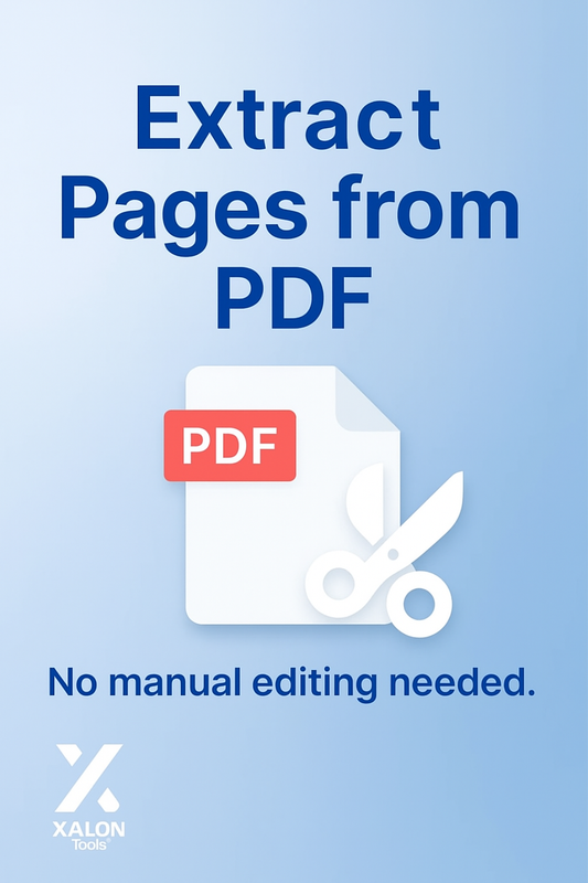 Extract Specific Pages from PDFs with CustomJS API