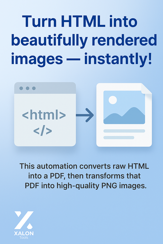 Convert HTML & PDF Files to PNG Images with CustomJS PDF Toolkit