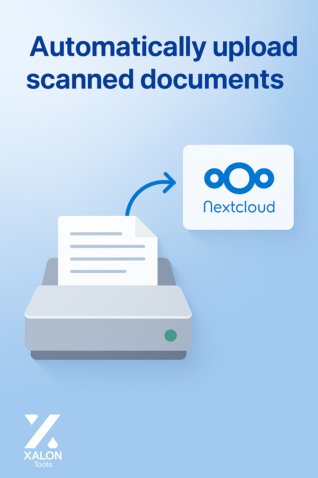 Automatically Upload Scanned Documents to Nextcloud via ScanservJS