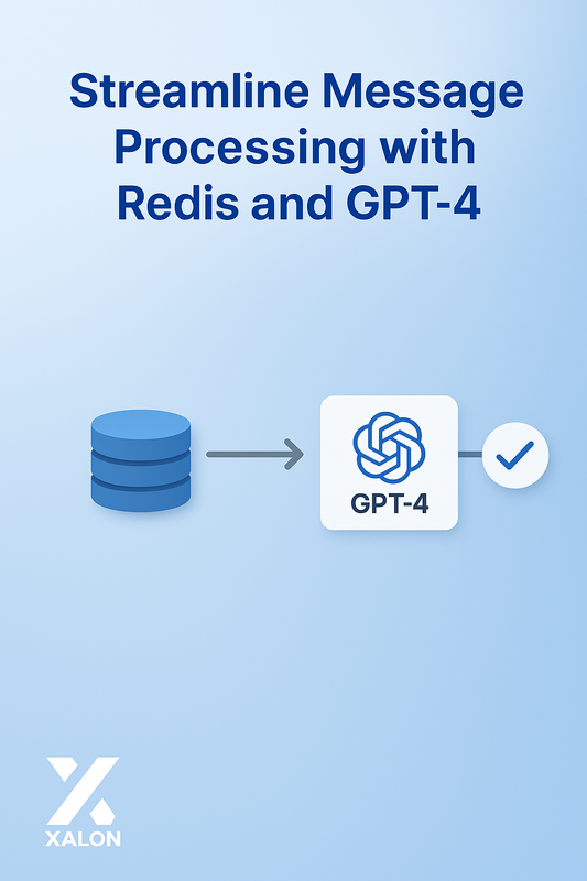 Message Buffer System with Redis and GPT-4 for Efficient Processing