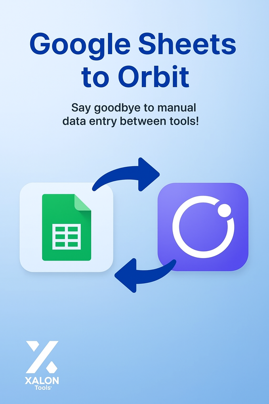 Move metrics from Google Sheets to Orbit