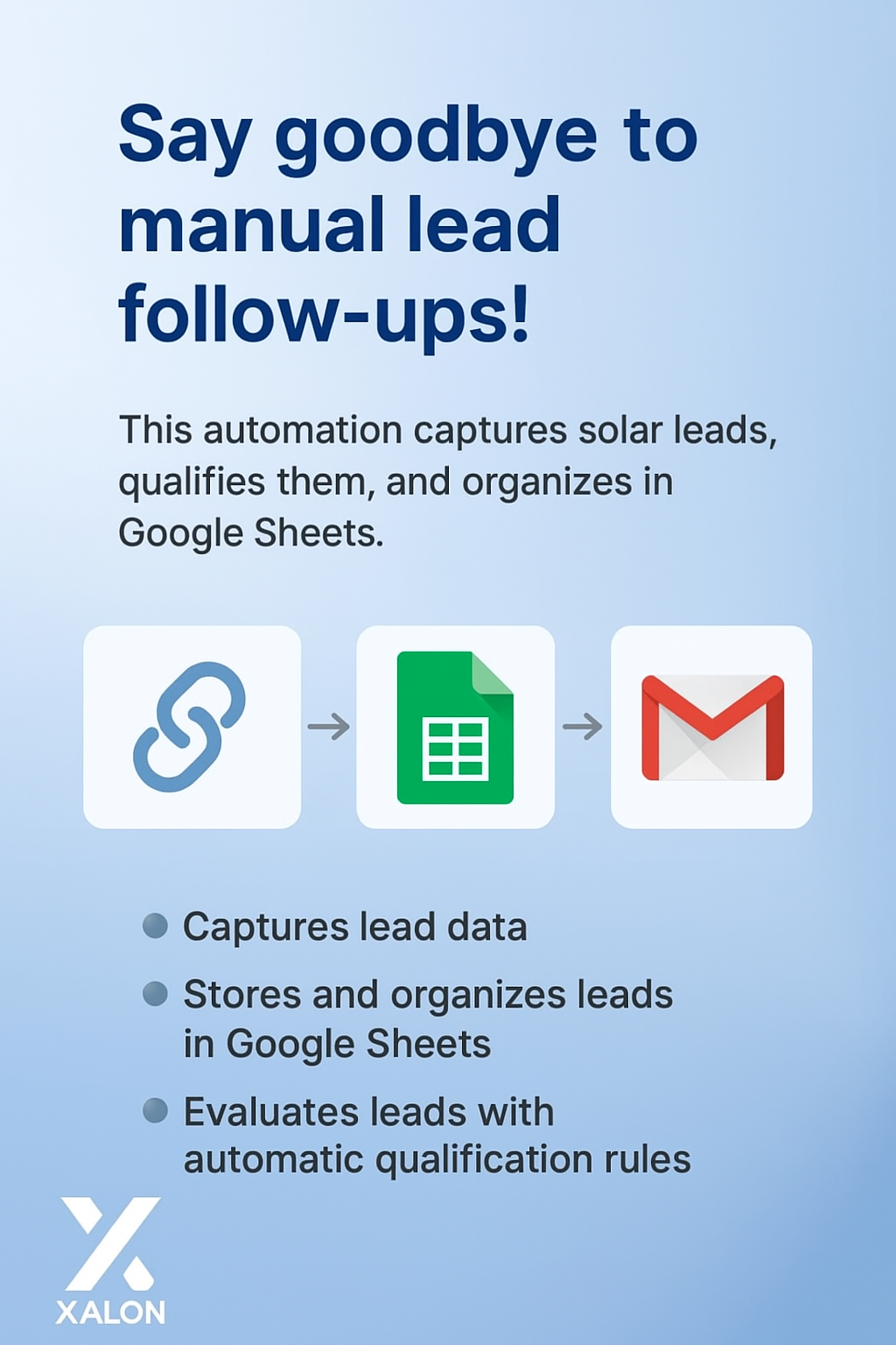 Automate solar lead qualification and follow‑ups with Google Sheets and Gmail