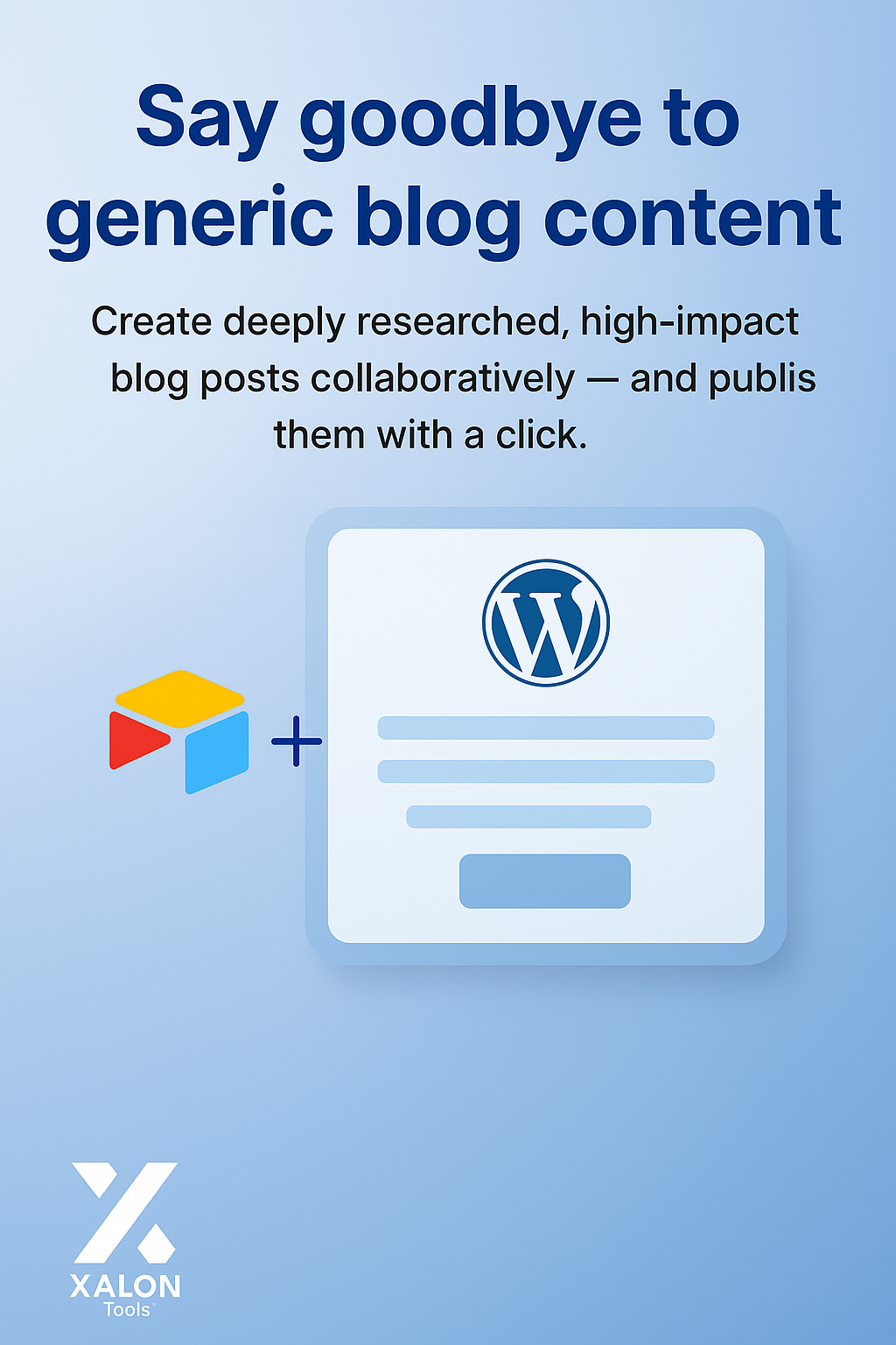 WordPress content automation machine with human‑in‑the‑loop and deep research