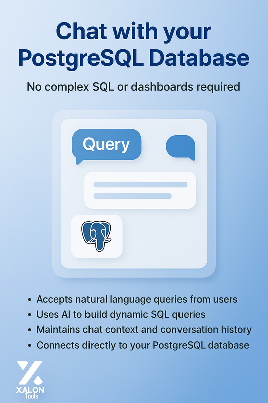 Query PostgreSQL database with natural language using GROQ AI chatbot