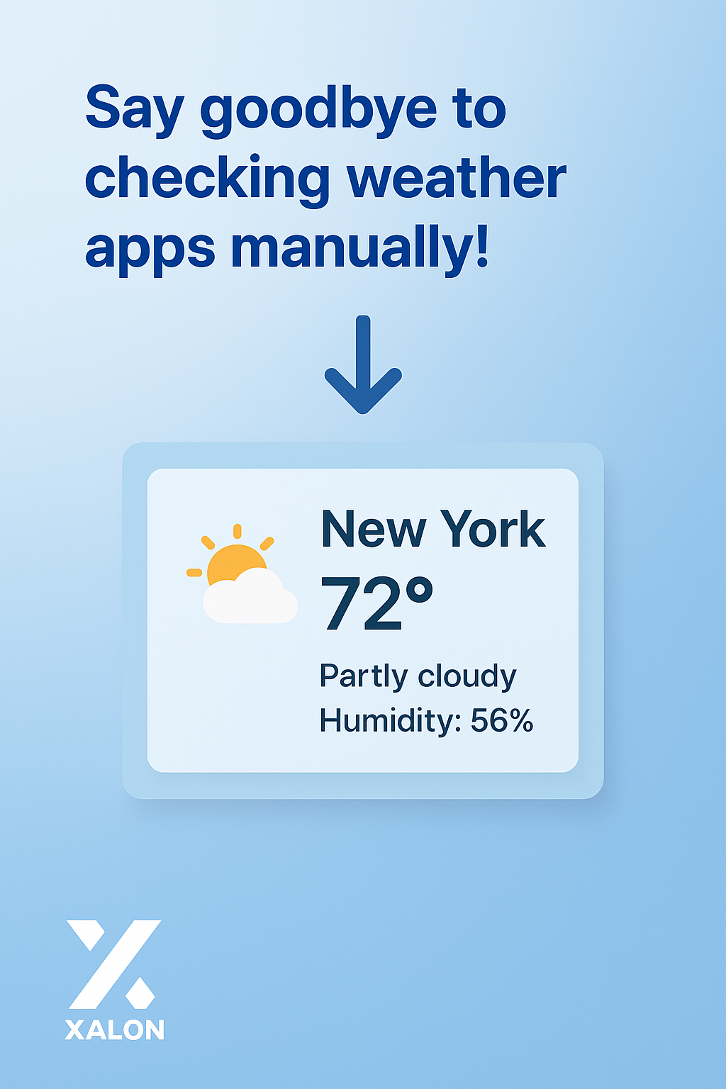 Receive the weather information of any city