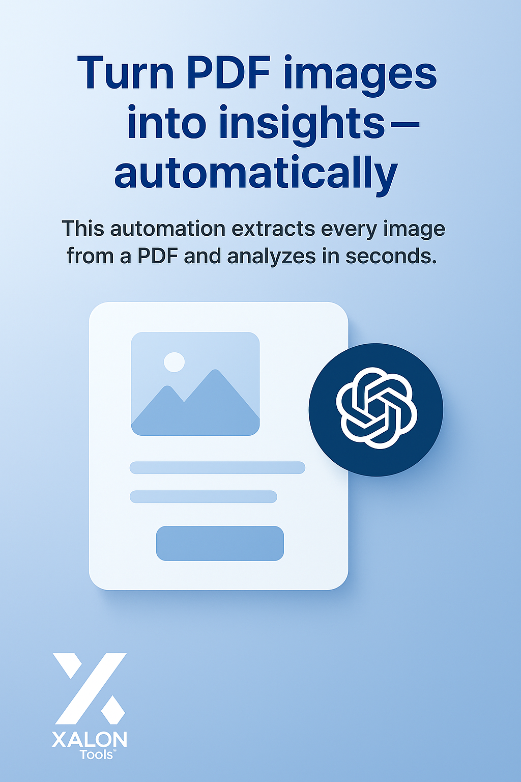 Automate PDF Image Extraction and Analysis with GPT‑4o and Google Drive