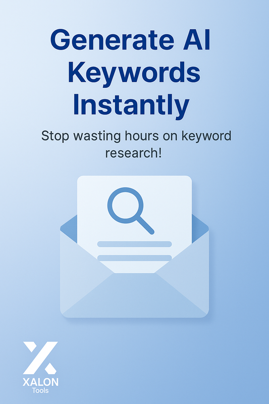 Generate SEO Keywords with AI Topic to Keyword List in Seconds
