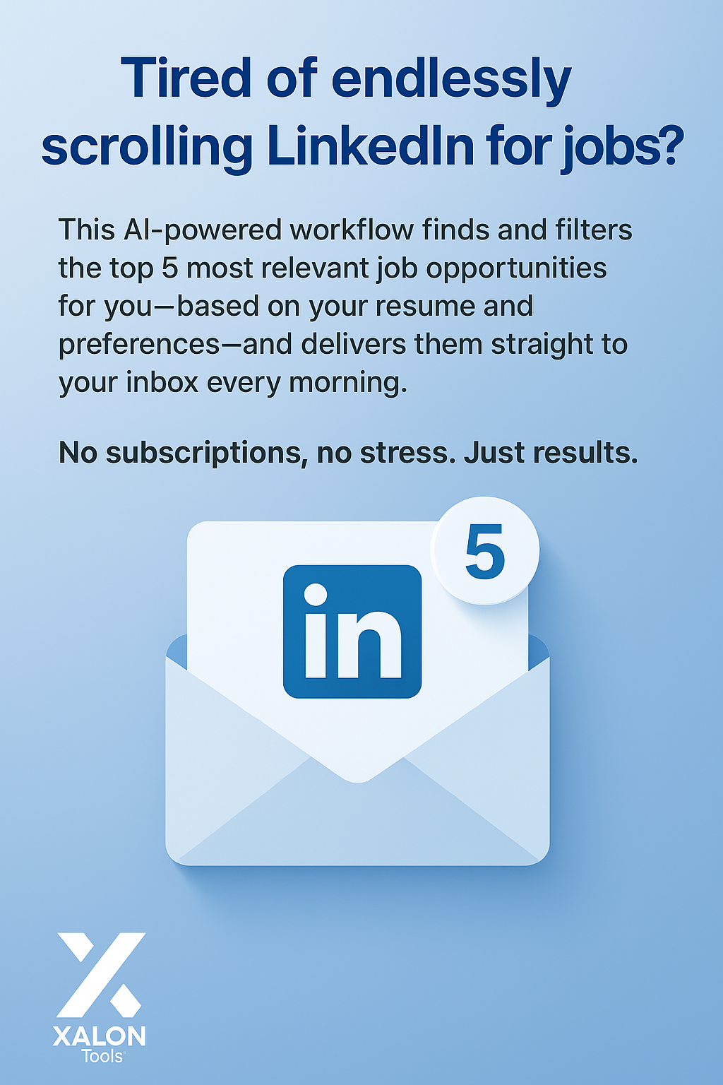 Automated LinkedIn Job Hunter Get Your Best Daily Job Matches by Email