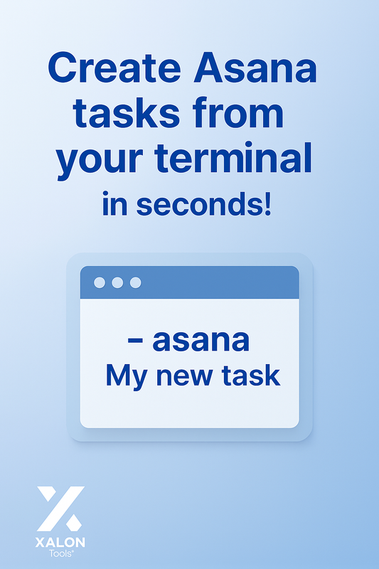 Generate Asana Tickets via Terminal Bash