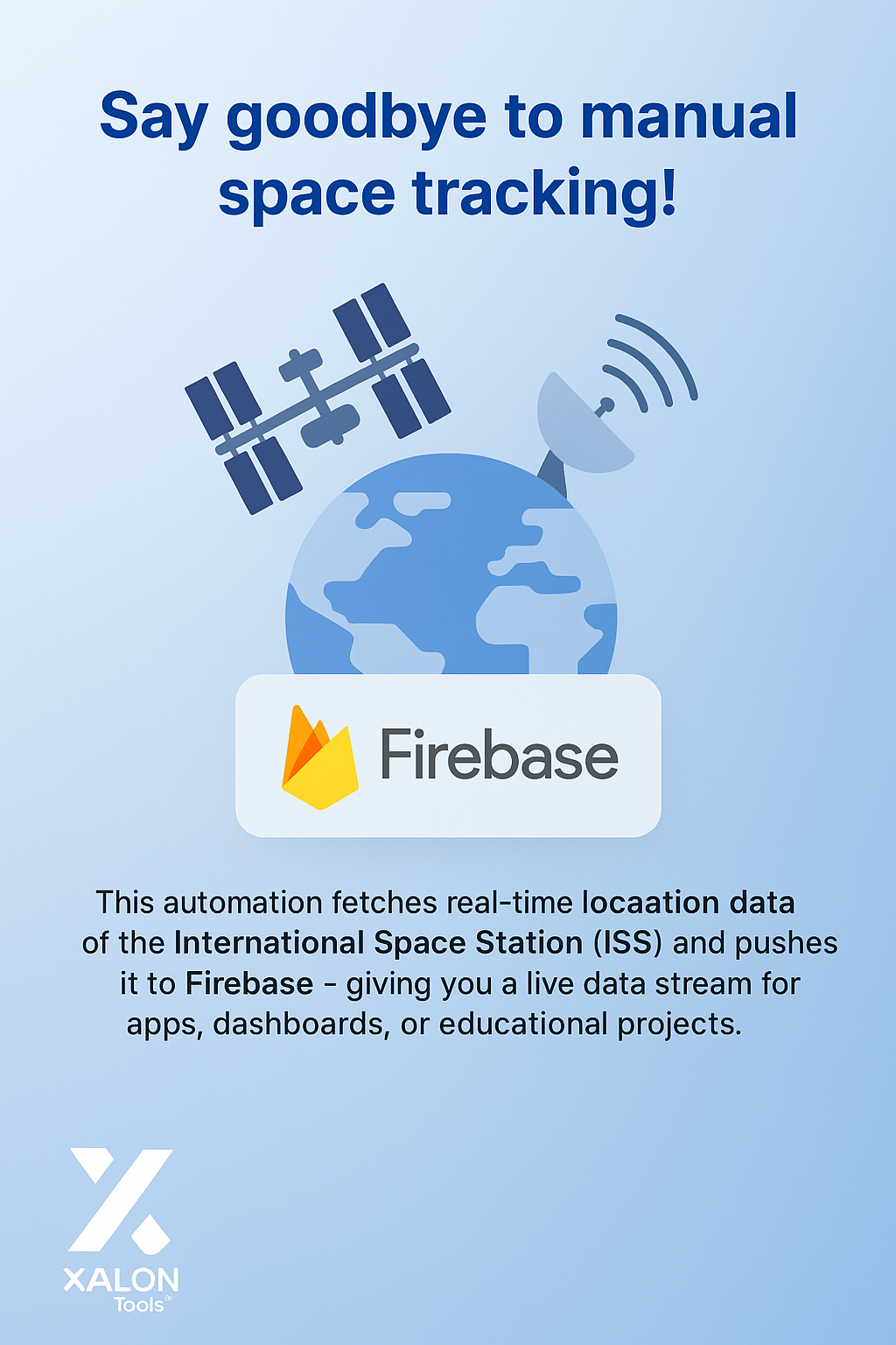 Get Live ISS Location and Save to Firebase