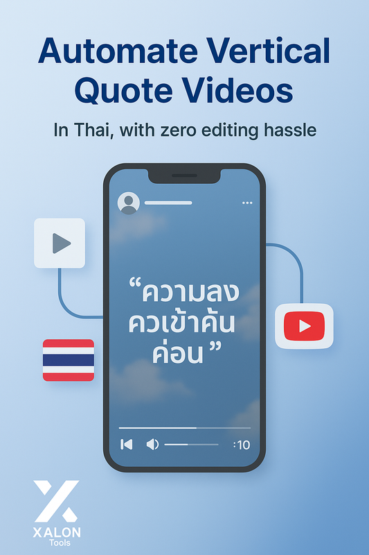 Automatically Create Cinematic Quote Videos With AI And Upload To YouTube