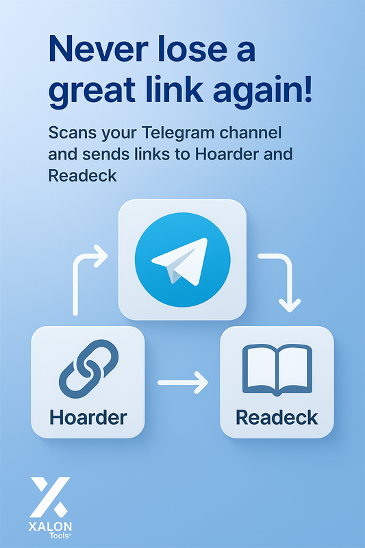 Send Links From Telegram Channel To Hoarder And Readeck