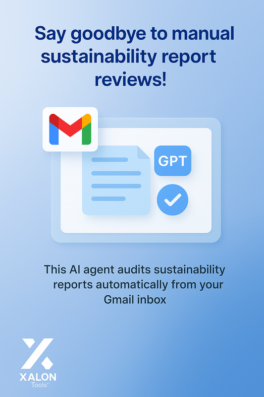 AI Agent For Sustainability Report Audit With Gmail And GPT-4o