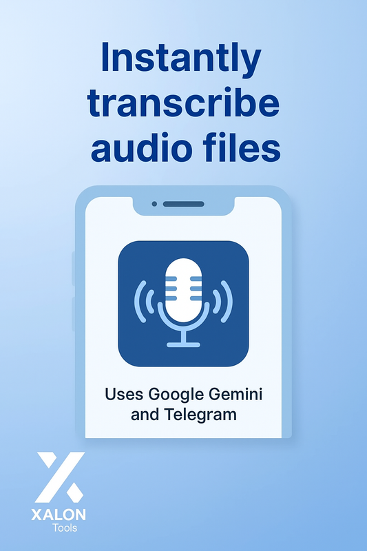 Transcribe Audio Files With Google Gemini And Telegram