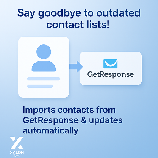 Sync and Update Contacts from GetResponse