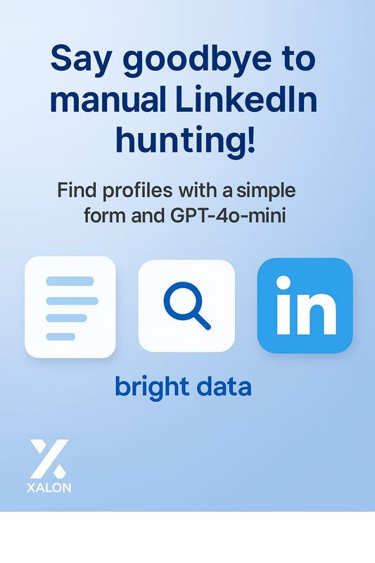 LinkedIn Profile Finder via Form using Bright Data and GPT 4o Mini