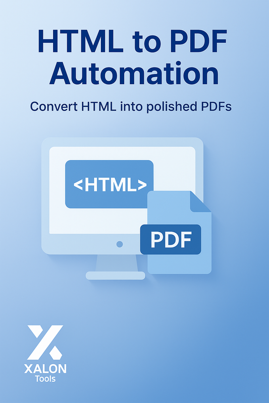Convert HTML to PDF and Return via Webhook using CustomJS API