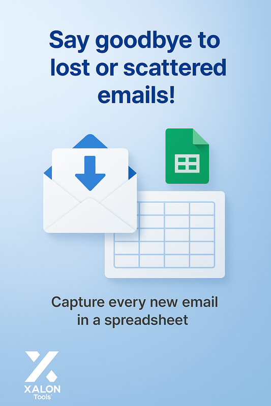Add New Incoming Emails to a Google Sheets Spreadsheet as a New Row