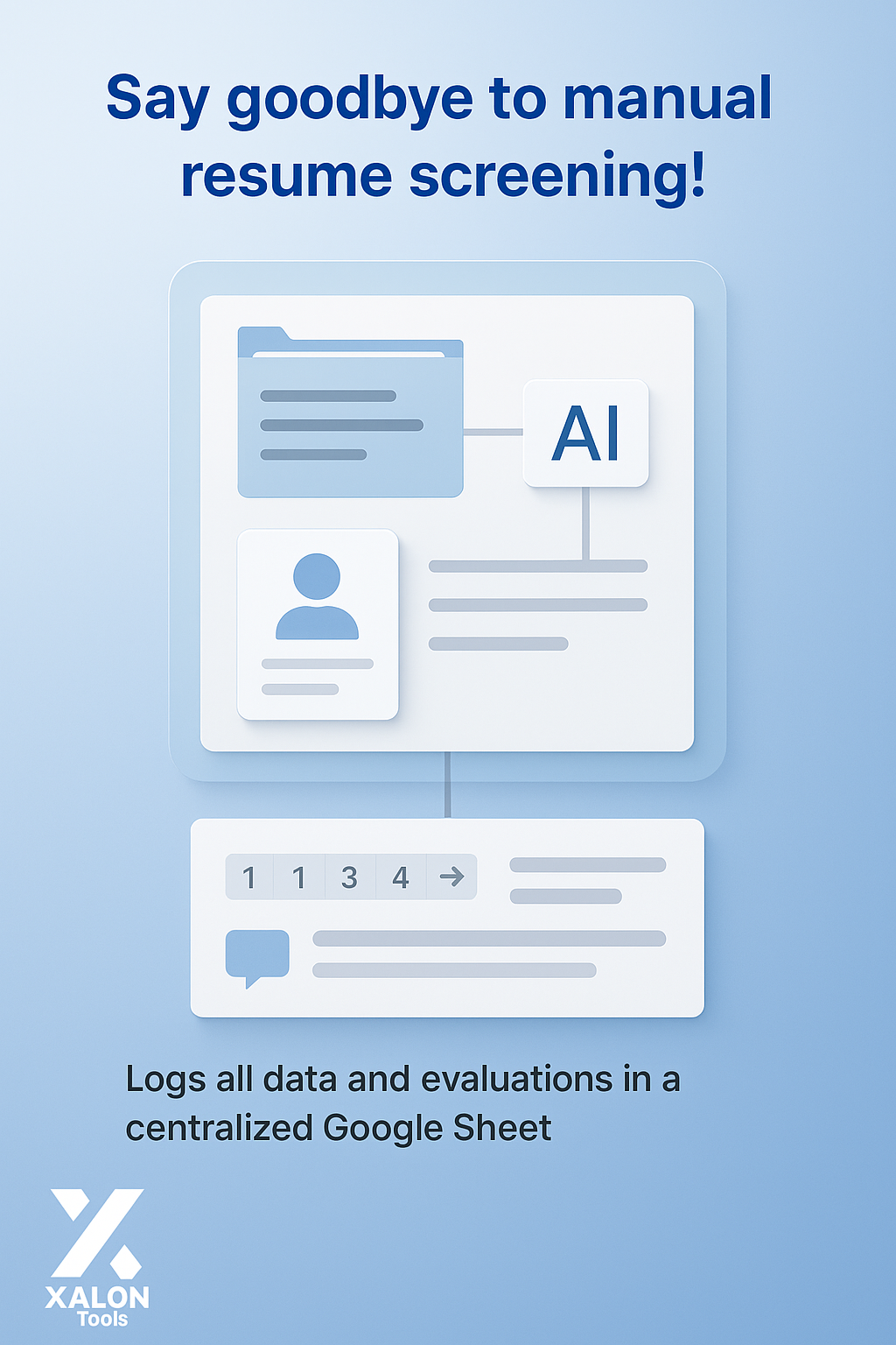 Automated Resume Review System using OpenAI Google Sheets