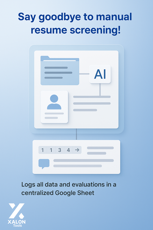 Automated Resume Review System using OpenAI Google Sheets