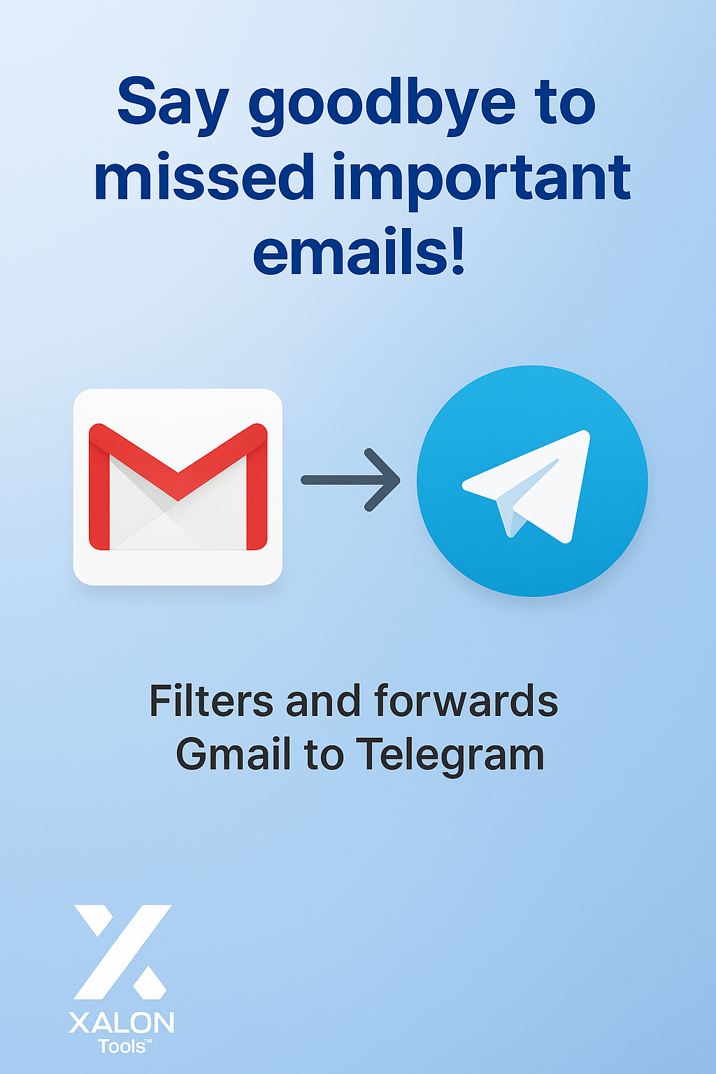 Forward Filtered Gmail Notifications to Telegram Chat