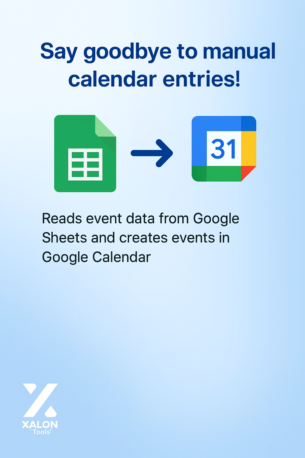 Automatic Event Creation in Google Calendar from Google Sheets Data