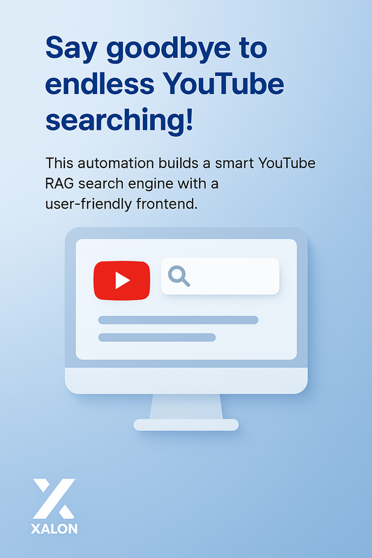 YouTube RAG Search with Frontend using Apify Qdrant and AI