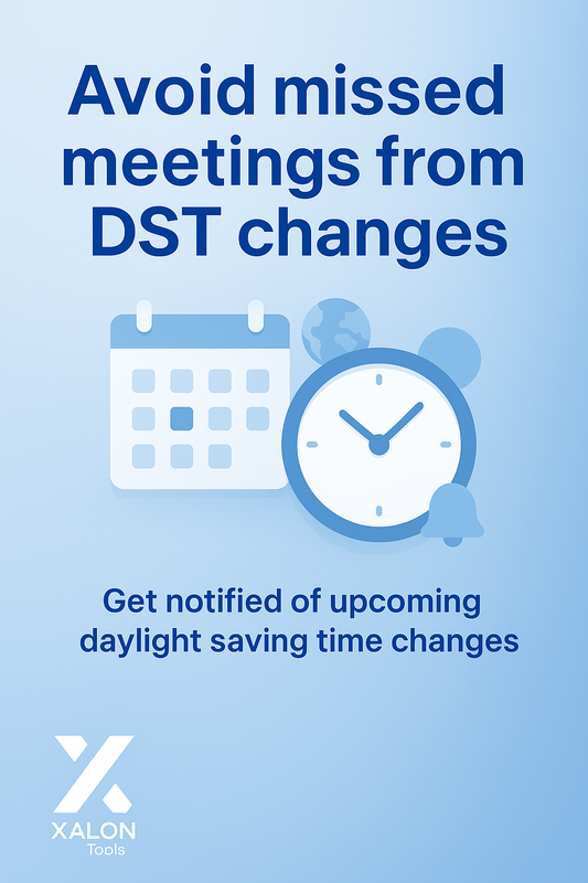 Daylight Saving Time Notification for Different Timezones