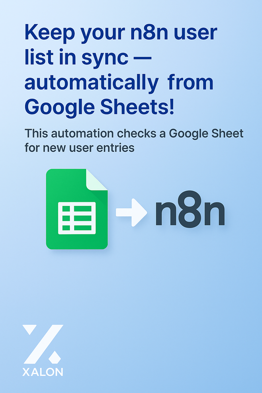 Automate n8n User Invitations from a Google Spreadsheet
