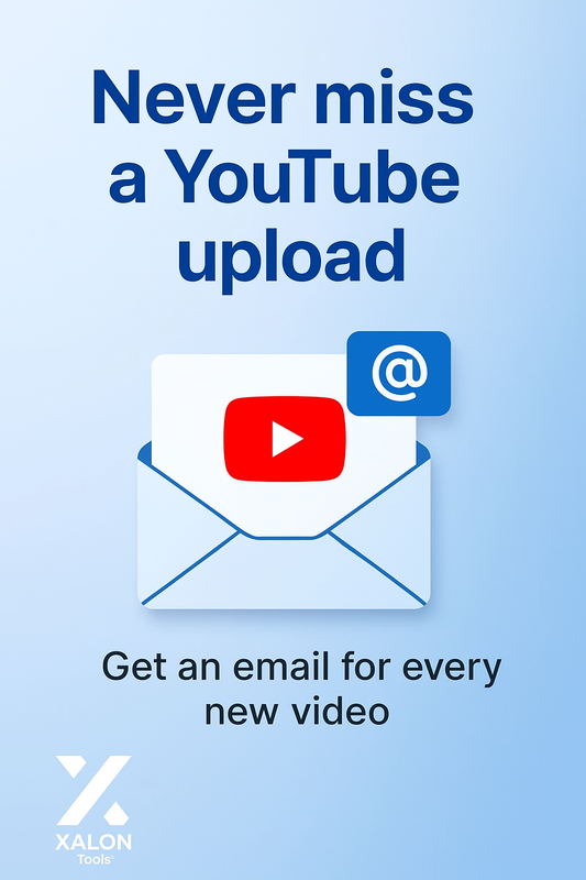 Automated YouTube Subscription Notifications with RSS and Email