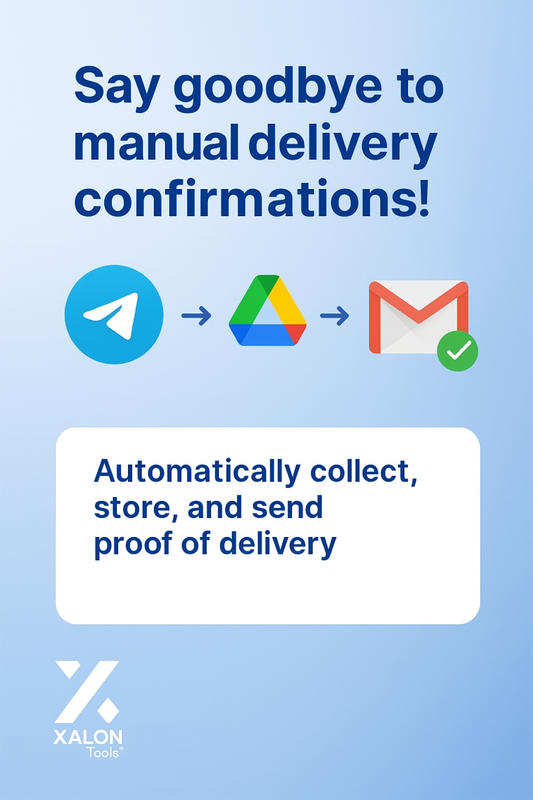 Automate Delivery Confirmation with Telegram Bot Google Drive and Gmail