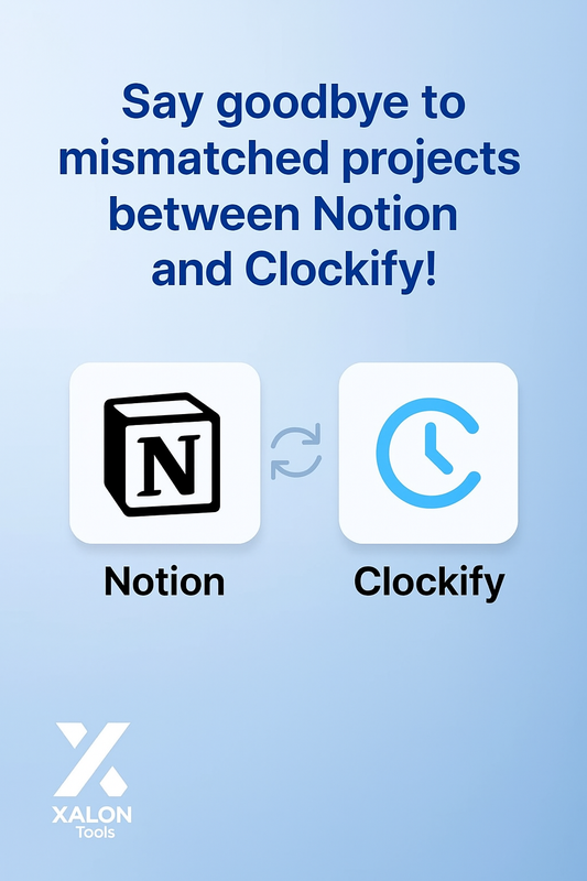 Sync Notion to Clockify Including Clients Projects and Tasks