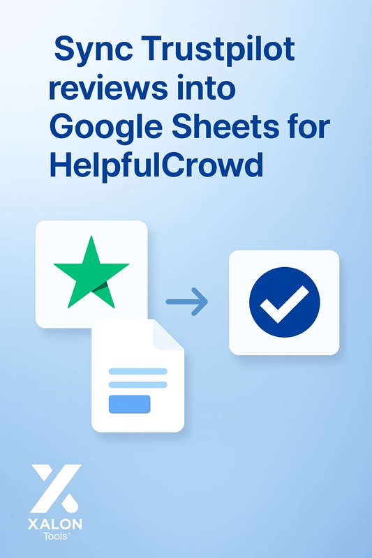 Scrape Trustpilot Reviews to Google Sheets HelpfulCrowd Compatible CSV