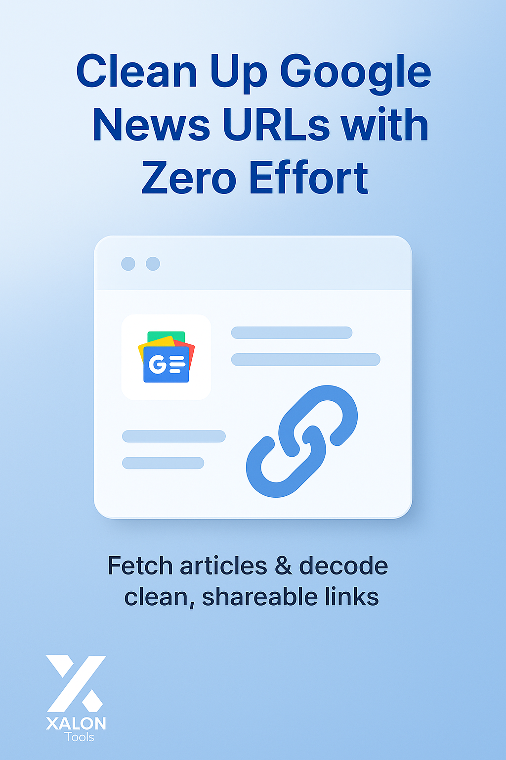 Extract and Decode Google News RSS URLs to Clean Article Links
