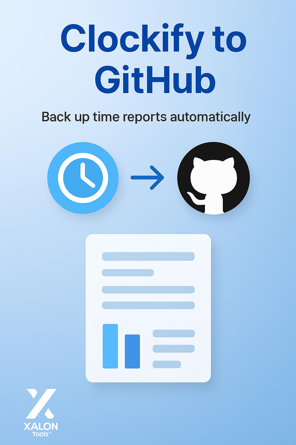 Backup Clockify to GitHub Based on Monthly Reports