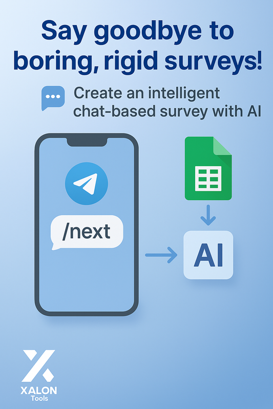 Create Product Satisfaction Surveys with Telegram Google Sheets and AI