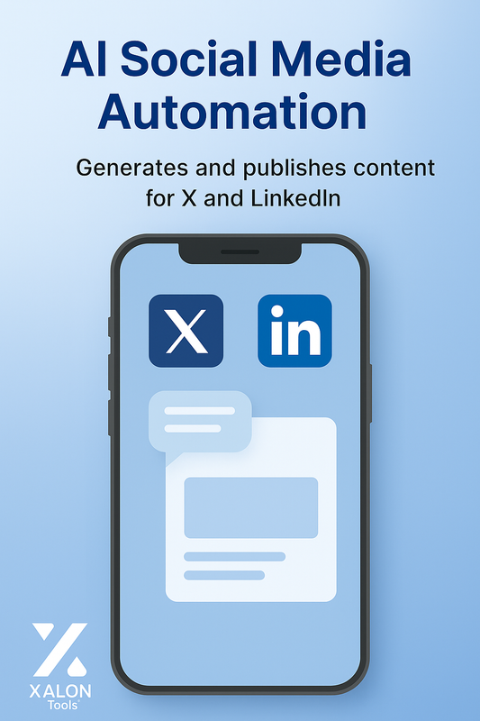 Social Media Content Generator and Publisher or X LinkedIn