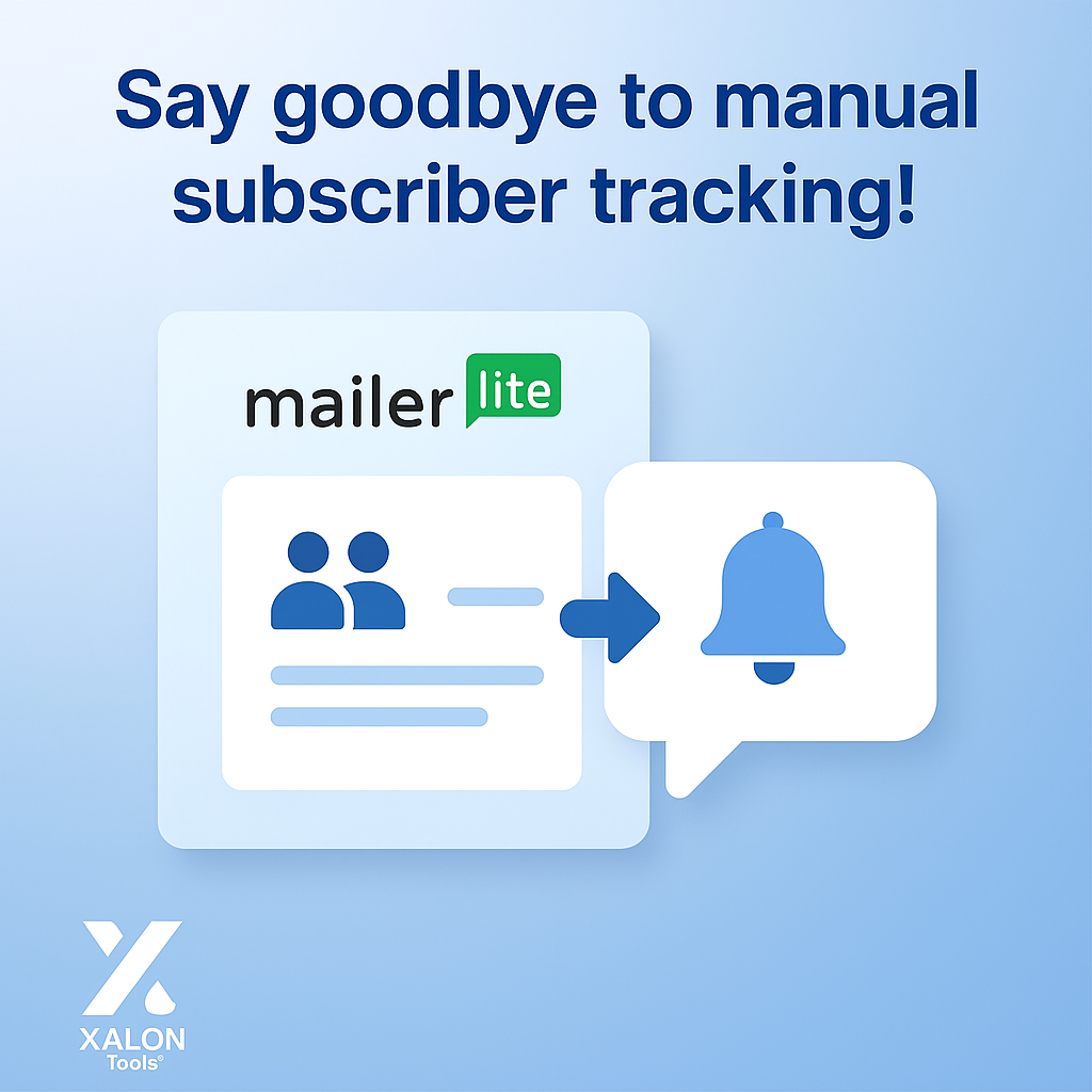 Receive Alerts for New Group Subscribers in MailerLite