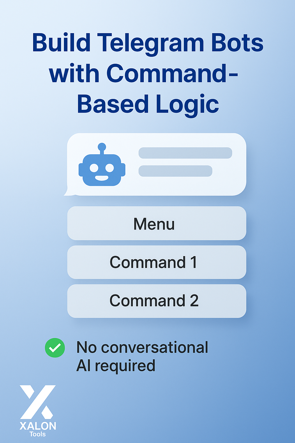 Telegram Bot with Menu Driven Commands