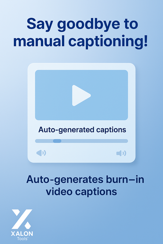 Automatically Generate Burn In Video Captions with JSON2Video