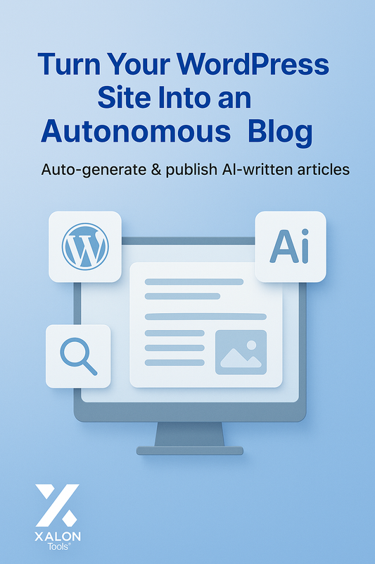 WordPress Auto Blogging Pro with Deep Research Content Automation Machine