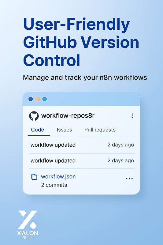 Workflow Repos8r GitHub Version Control User Interface for n8n Workflows