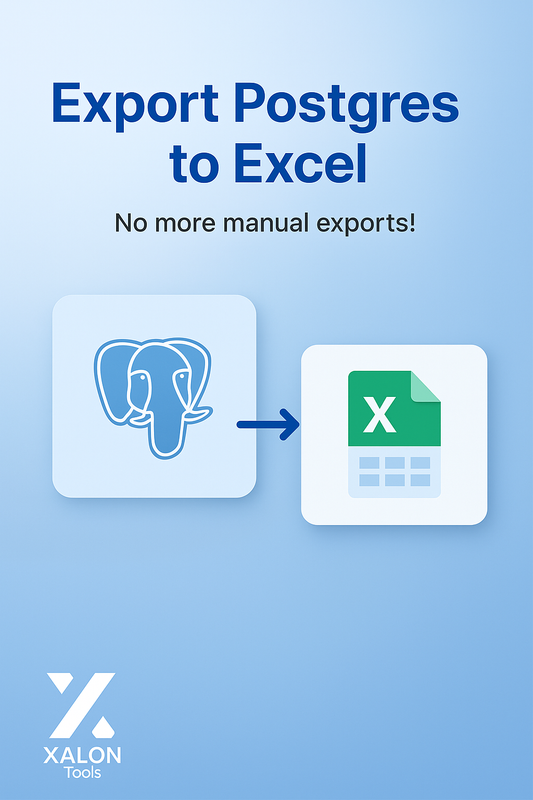 Transfer Data from Postgres to Excel