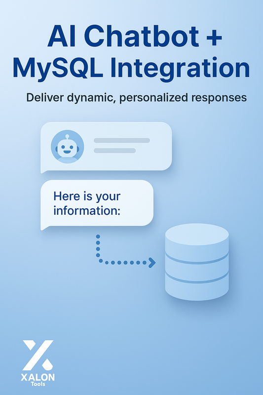 AI Powered Chatbot Workflow with MySQL Database Integration