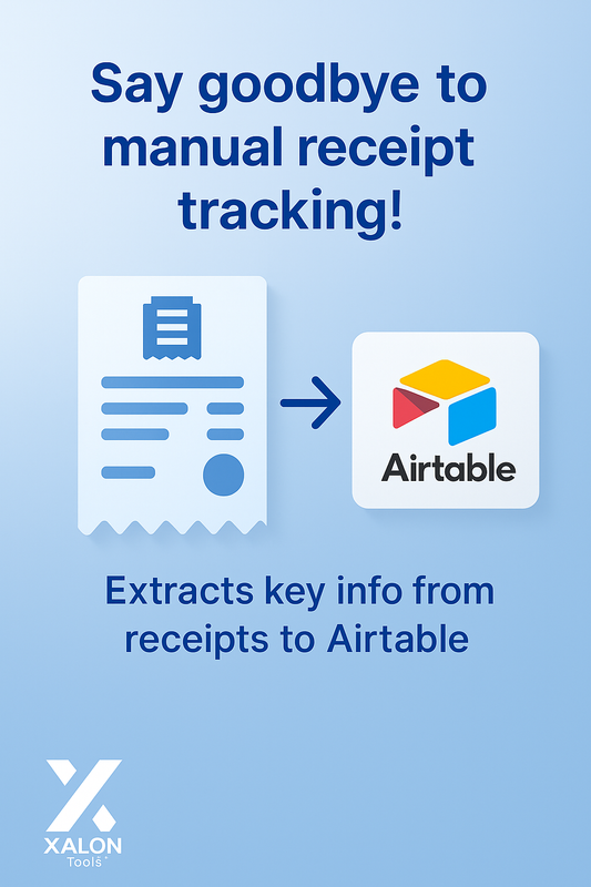 Extract Receipt Data and Save to Airtable