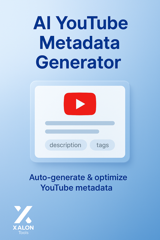 Automatically Create YouTube Metadata with AI