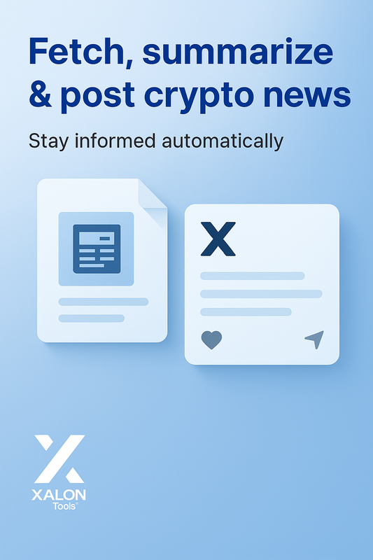 Automate Crypto News Posting to X and Telegram with AI Summarization